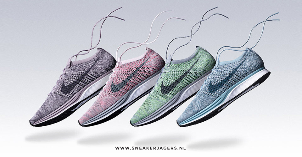 Tegenover Nationaal volkslied oor De Nike Flyknit Racer “Macaron” pack is onderweg. - Sneakerjagers