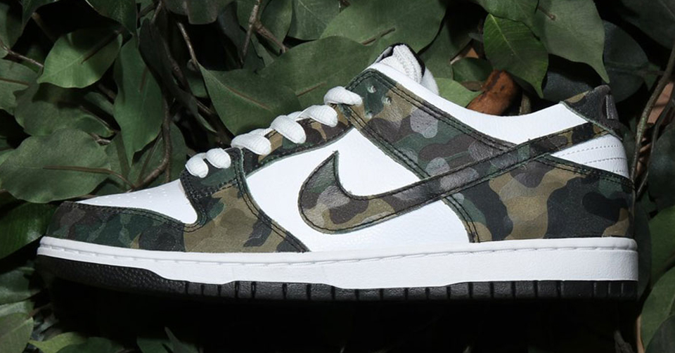 nike dunk low pro camo