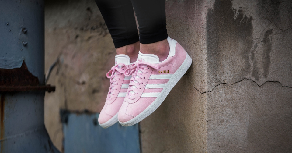 adidas originals gazelle roze