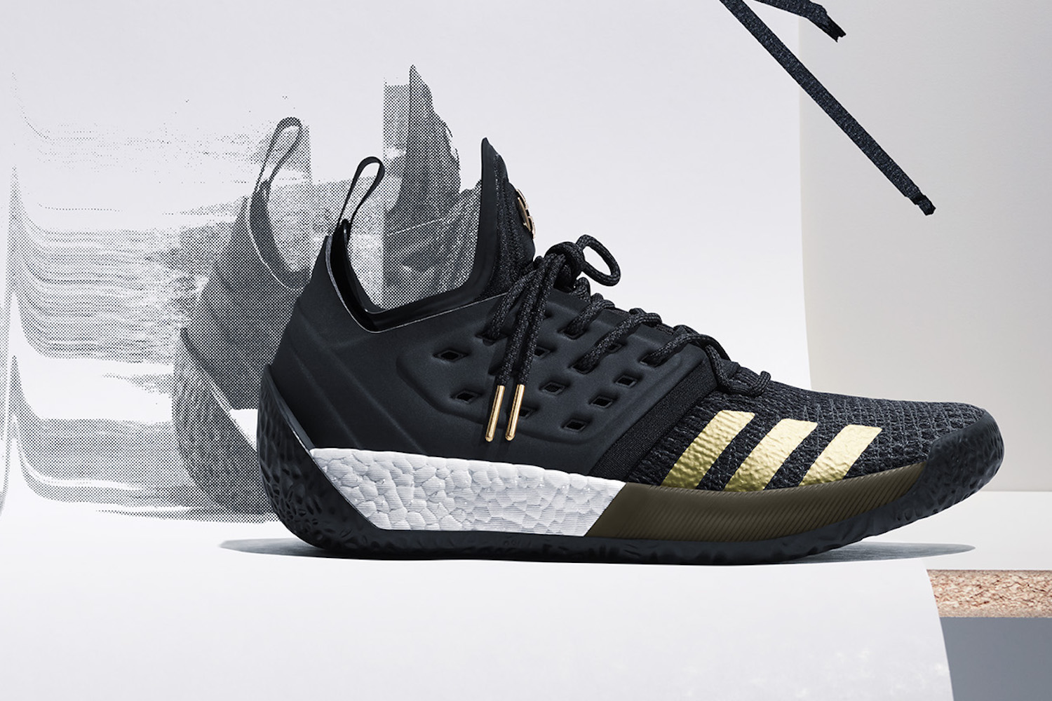 harden 2 black and gold