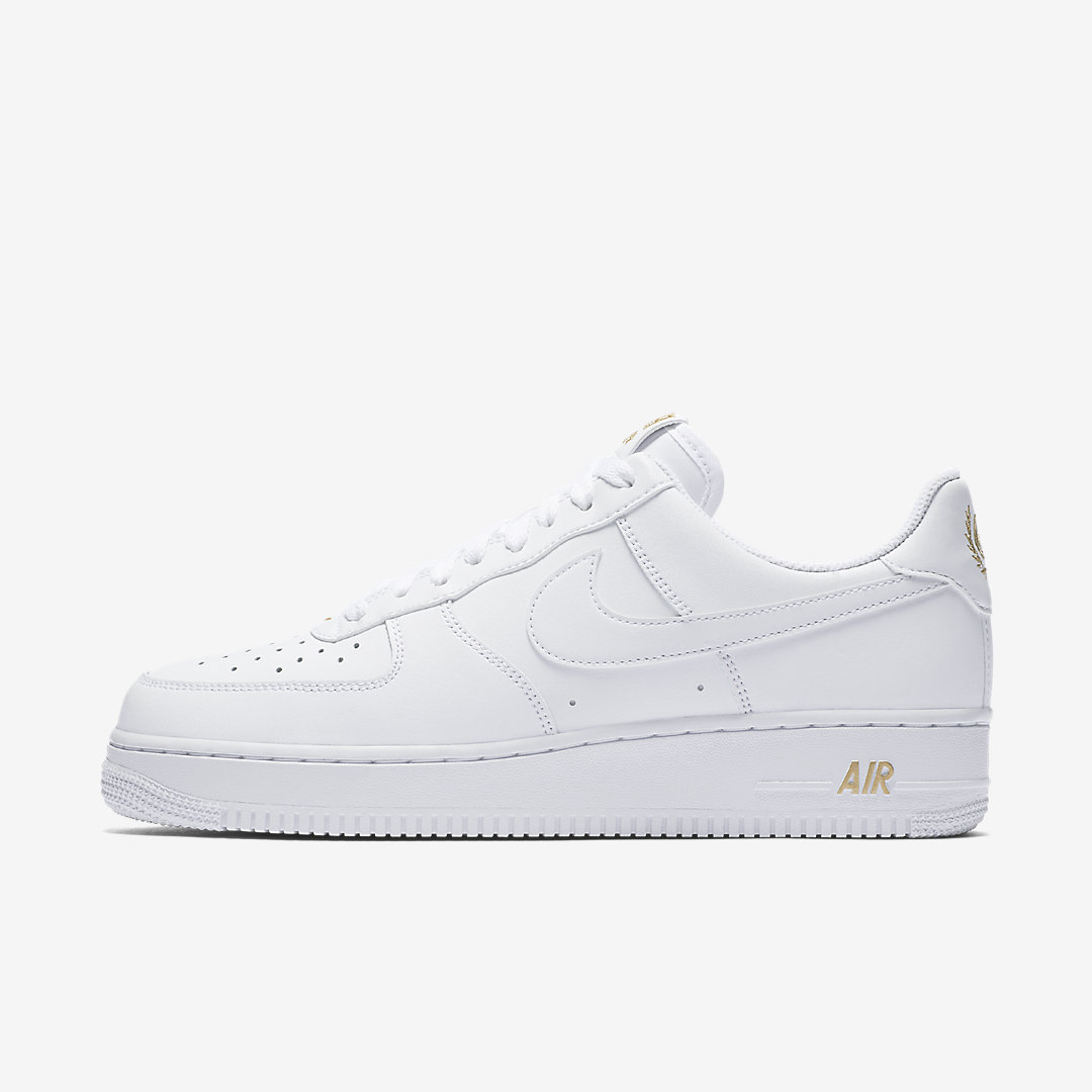nike air force 1 wit goud f10e17