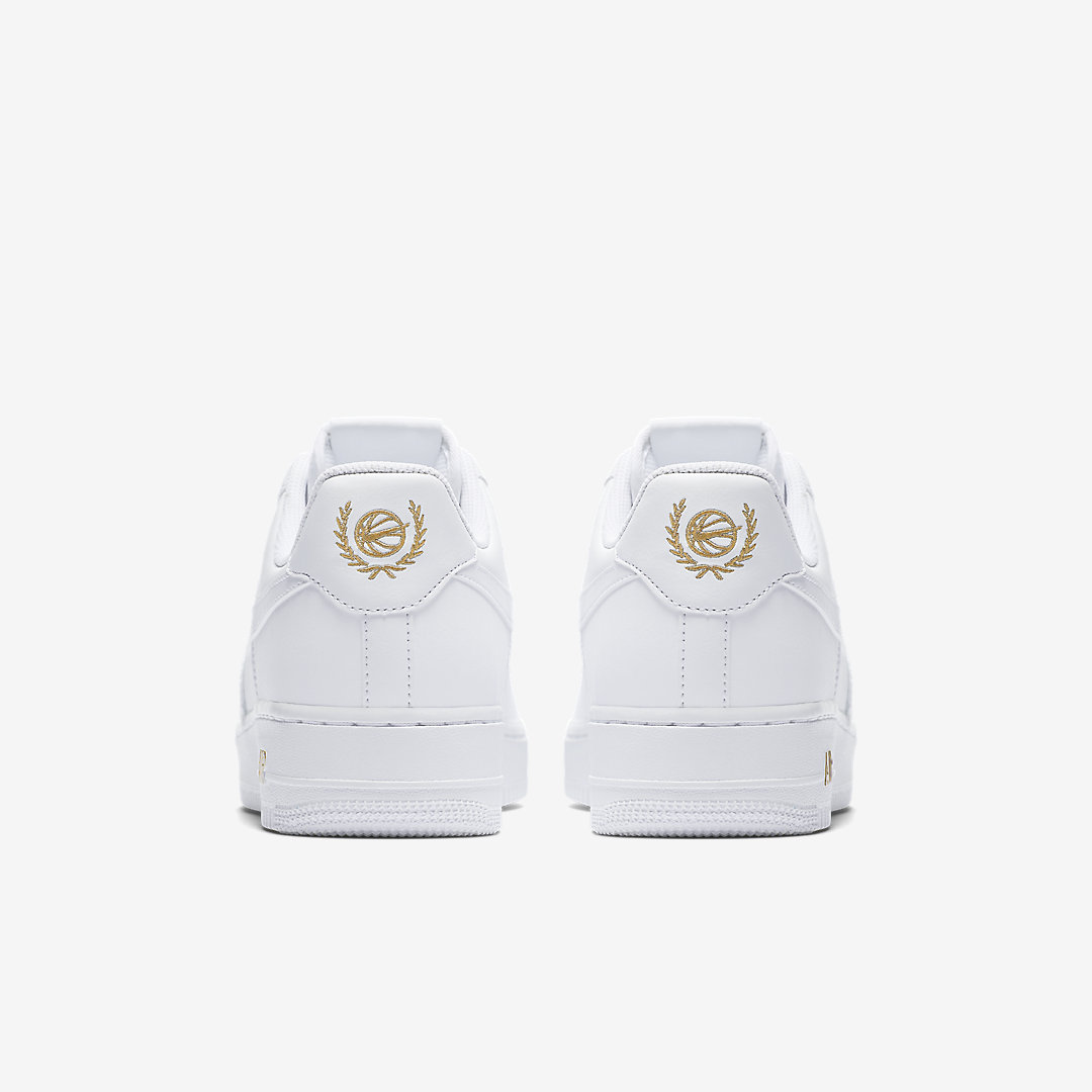 Nike Air Force 1 Low Crest Logo White 