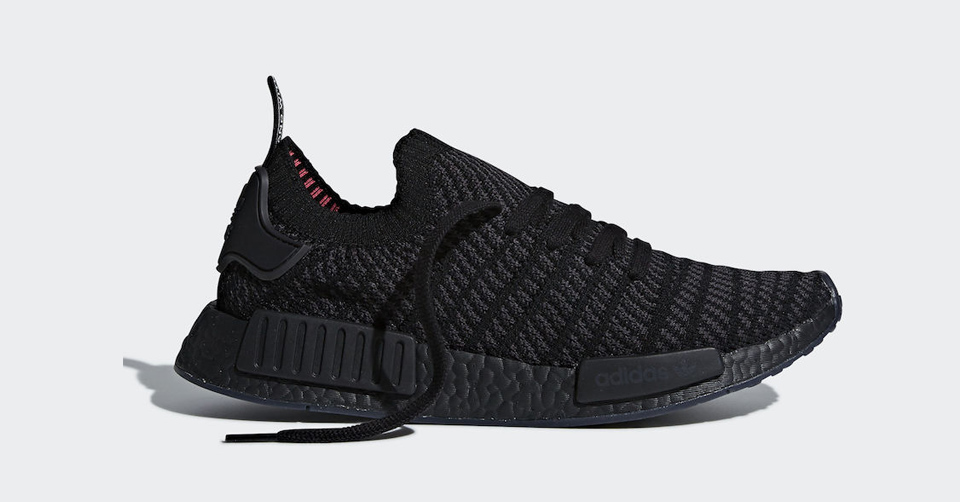 Adidas nmd r1 store stlt primeknit triple black