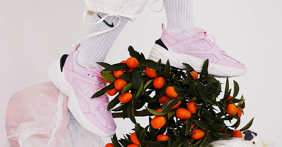 Nike M2k Tekno Nu Ook In Pink Sneakerjagers