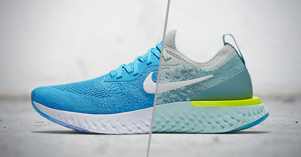 nike epic react flyknit volt glow