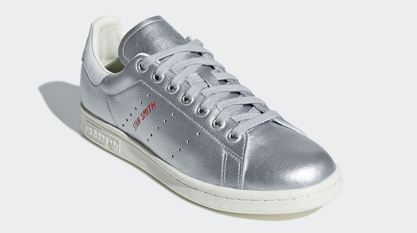 stan smith heren zilver