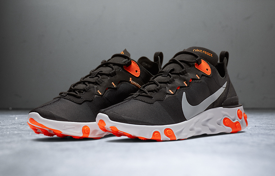 Nike React Element 55 'Black/Orange'