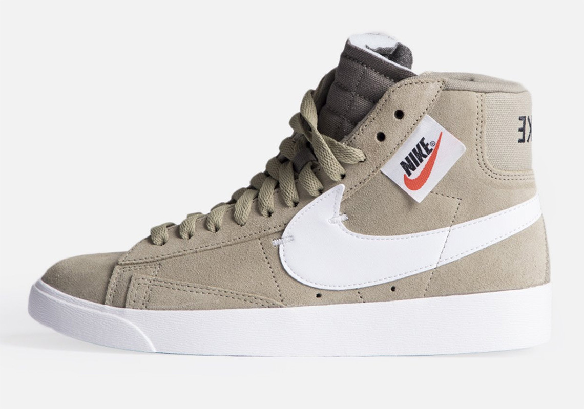 nike blazer mid rebel olive