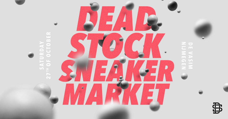 Eerste editie Deadstock Sneaker Market Nijmegen op zaterdag 27 oktober