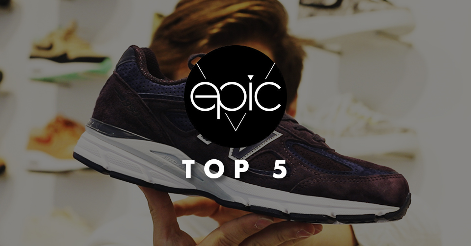 Epic Breda: Top 5 sneakers