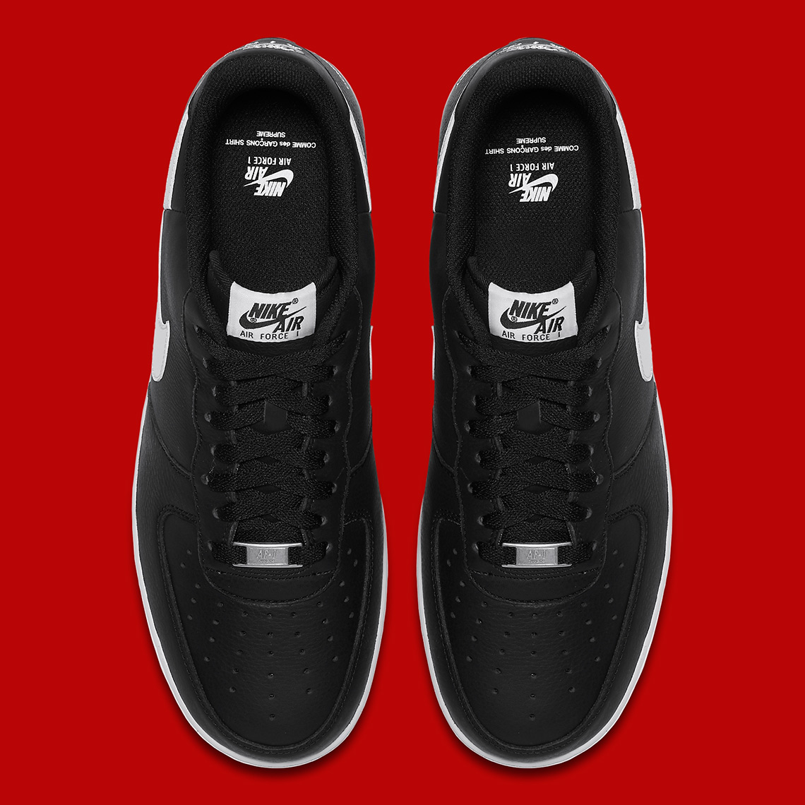 comme des garcons air force 1 supreme