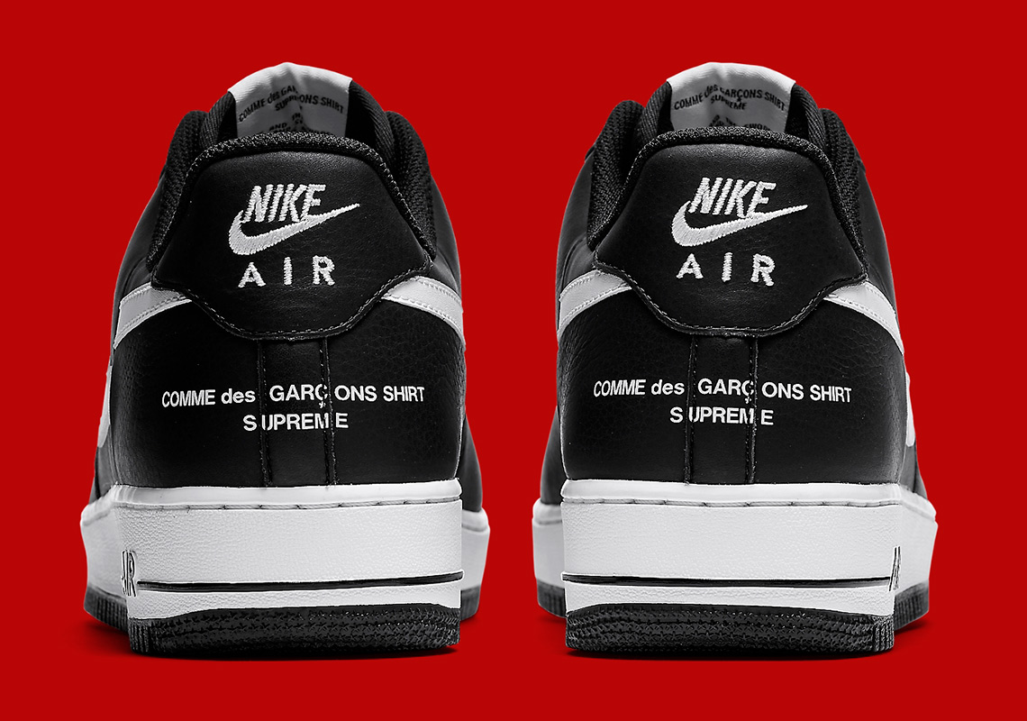 supreme nike air force comme des garcons