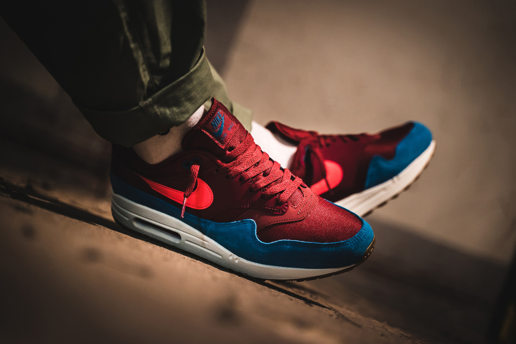 Nike Air Max 1 ‘Team Red/Green Abyss’