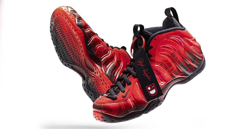 Nike Foam Posites Rood