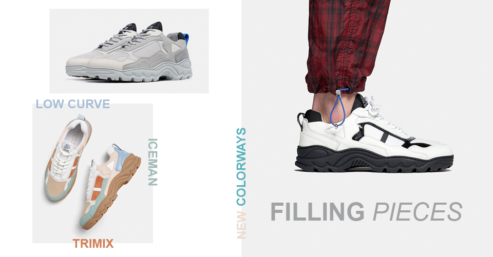 Filling Pieces Low Curve Iceman Trimix nieuwe colorways - Sneakerjagers