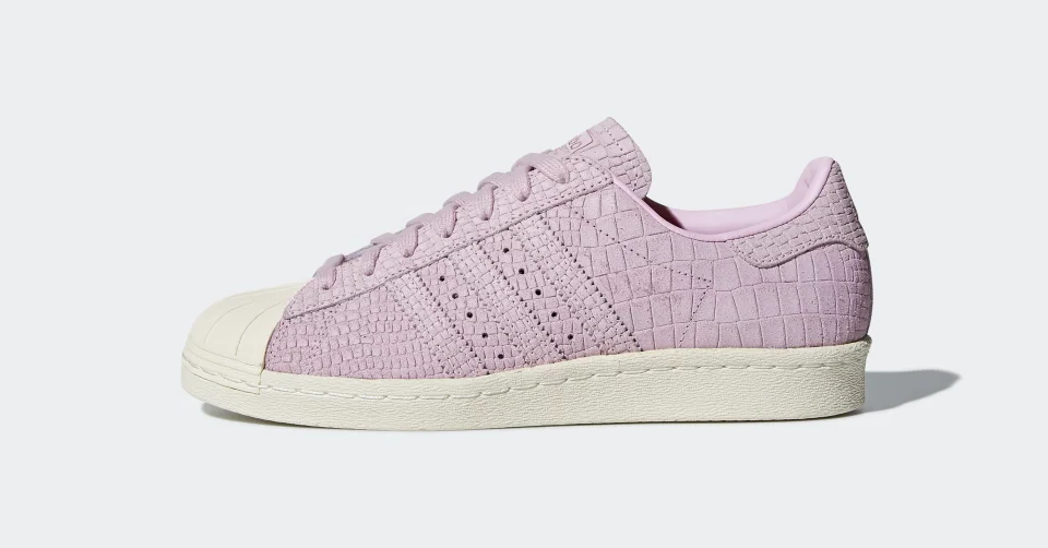 adidas superstar 80s heren purper