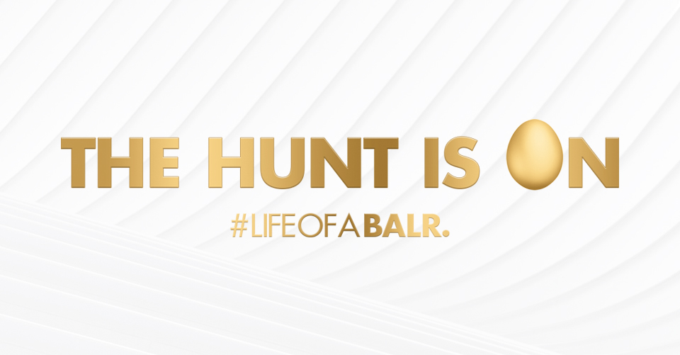 BALR. Pasen "THE HUNT IS ON"