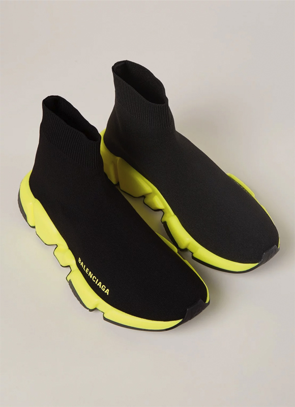balenciaga sneakers zwart geel