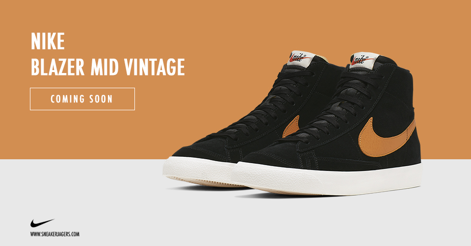De Nike Blazer Mid Vintage krijgt een suède/leer look - Sneakerjagers