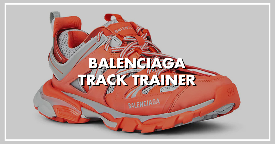 Balenciaga released een nieuwe colorway van de Track Trainer