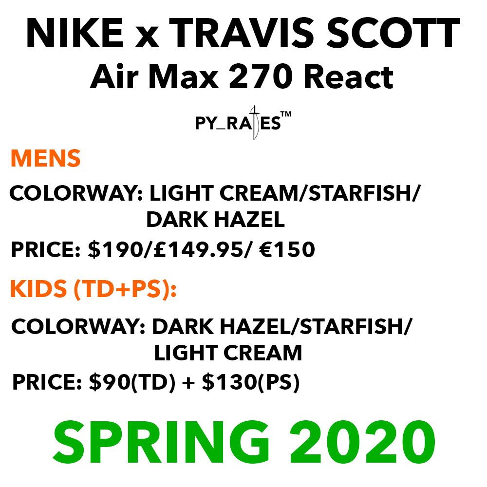 Travis Scott Nike Air Max 270