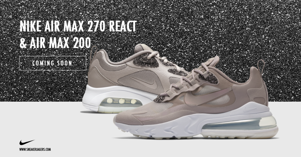 nike 270 react beige