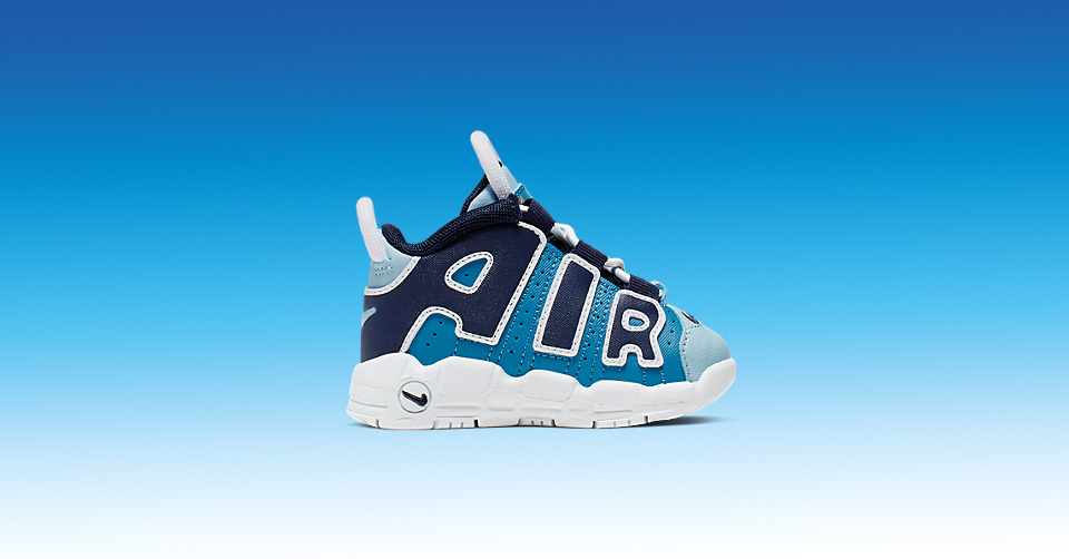 nike air total max uptempo Blauw