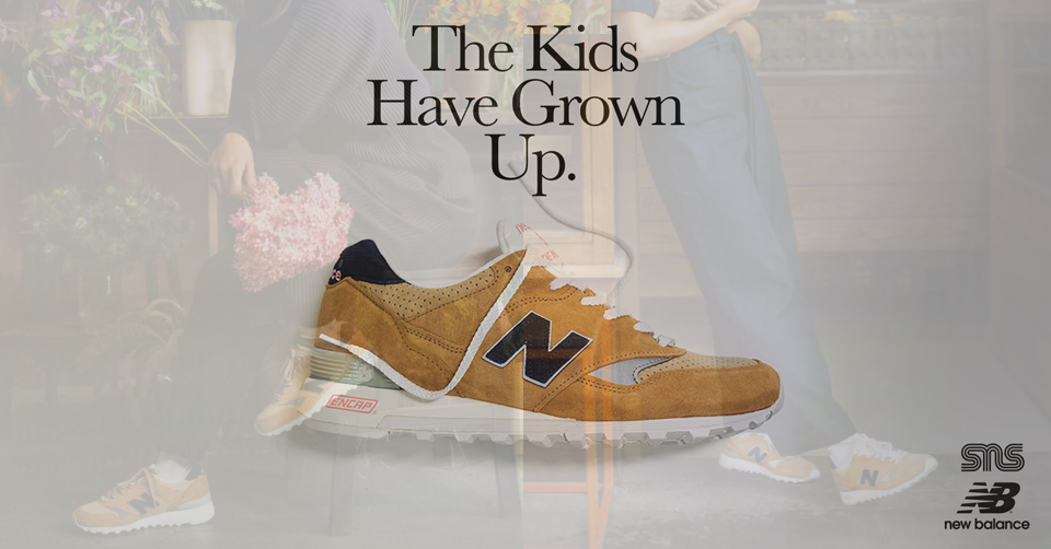 Sneakersnstuff x New Balance 577 &#8216;The Kids Have grown Up&#8217;