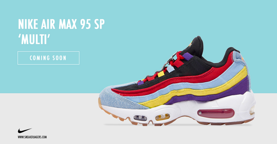 De Nike Air Max 95 komt in meerdere gekleurde lagen Sneakerjagers