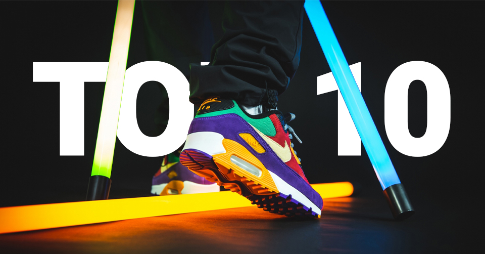 De 10 mooiste colorways op de iconische Nike Air Max 90