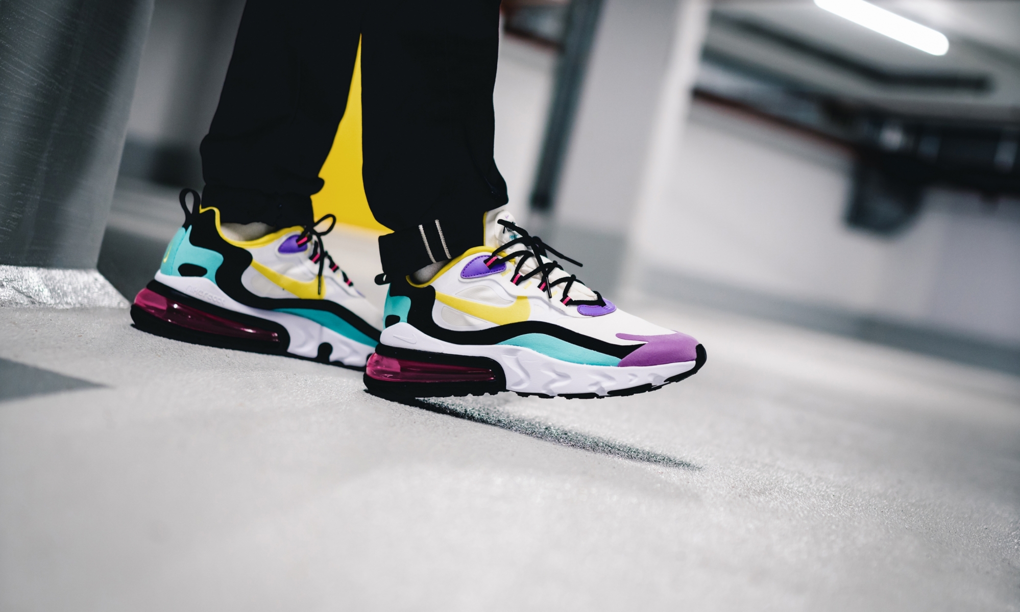 nike air max 270 react colourful