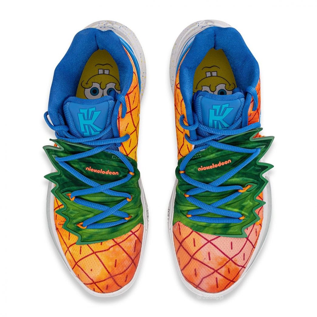 Spongebob x Nike Kyrie 5 'Pineapple House'