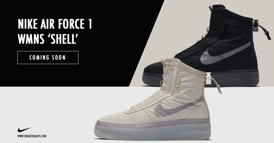 Nike zet door met de vernieuwing van de Nike Air Force 1 en creëert de &#8216;Shell&#8217;