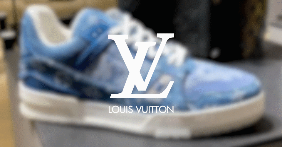 Moet poeder erectie Een nieuw denim jasje voor de Louis Vuitton LV 408 low-top - Sneakerjagers