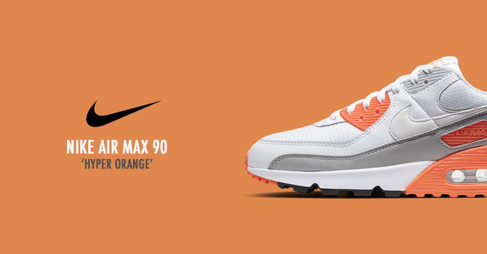 Nike komt met een Air Max 90 &#8216;Hyper Orange&#8217;