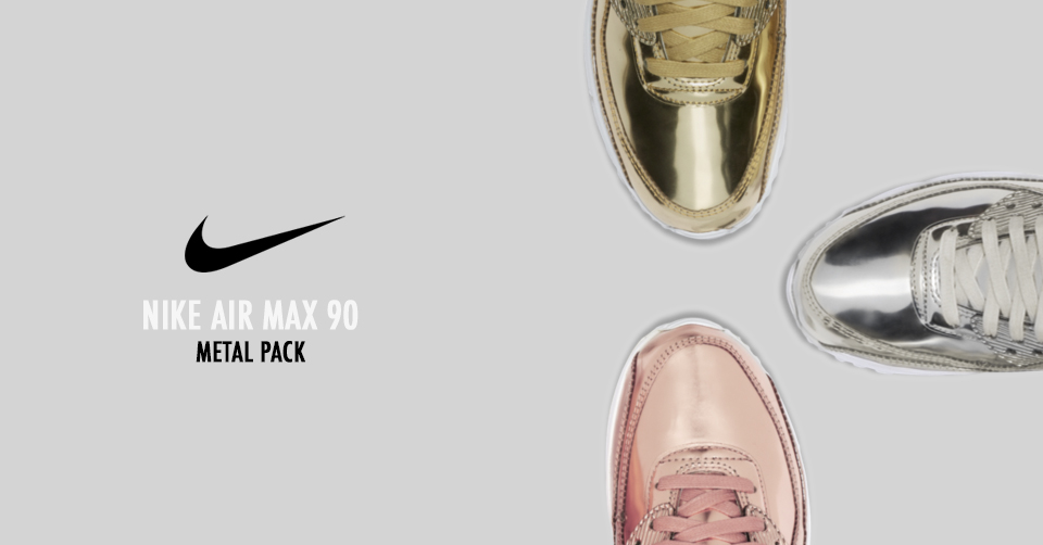 Het Nike Air Max 90 Metal Pack verschijnt op Air Max Day