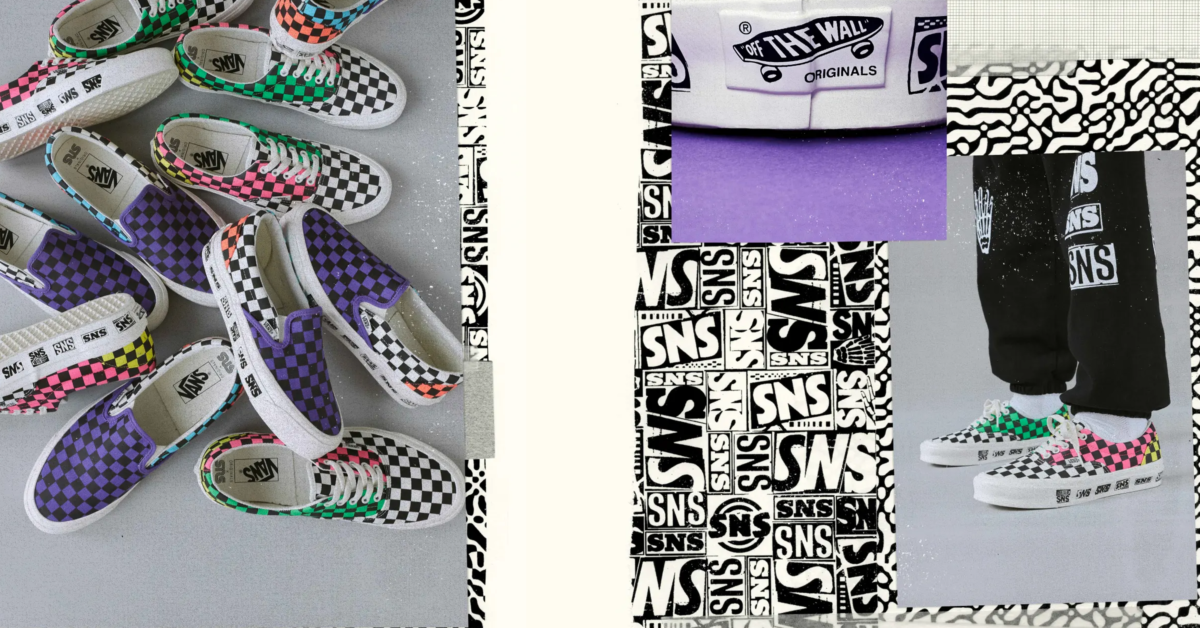 SNS x Vans brengen twee iconische neonkleurige sneakers