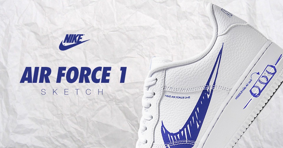 nike air force 1 low schematic