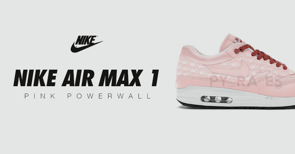 Ook de Nike Air Max &#8216;Pink Powerwall&#8217; lijkt terug te keren