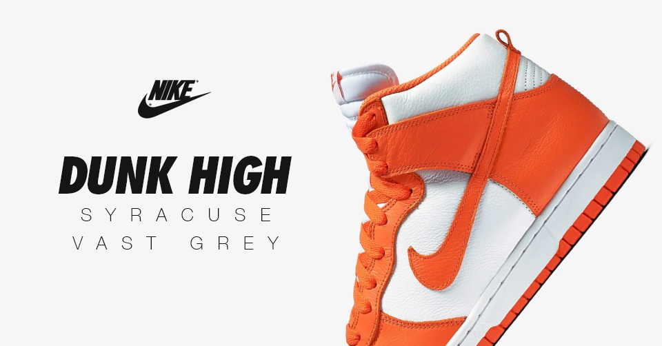 De Nike Dunk High &#8216;Syracuse&#8217; en &#8216;Kentucky&#8217; keren terug
