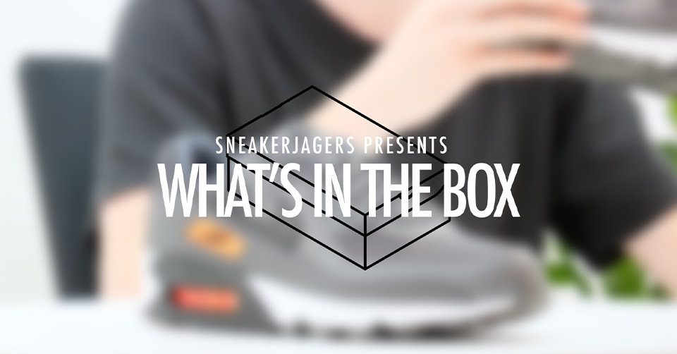 What's in the Box? Nike Air Max 90 'Iron Grey'