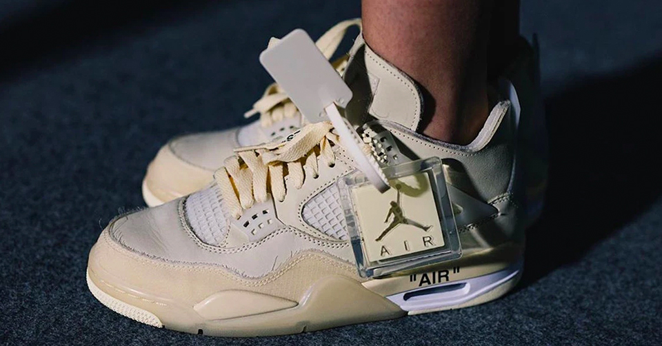 jordan 4 off white sail foot locker