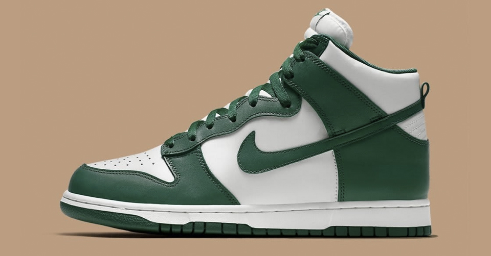 De Nike Dunk High &#8216;Pro Green&#8217; komt dit jaar nog