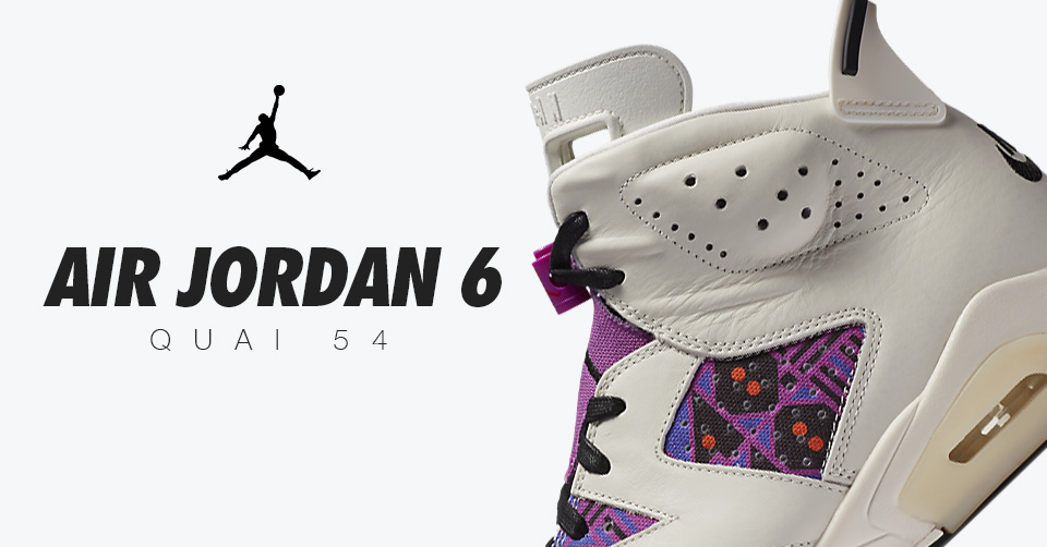 Er komt een tweede Air Jordan 6 Quai 54 colorway