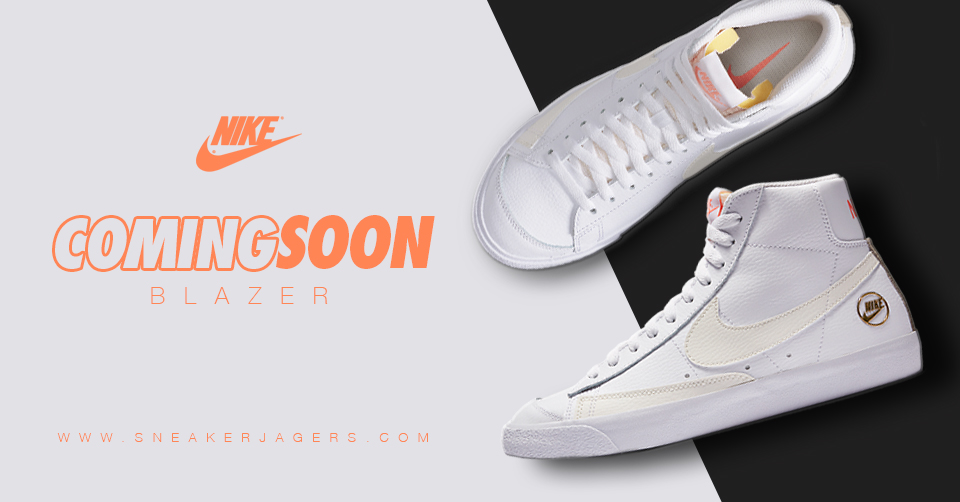 Maak je klaar voor de zomer met deze nieuwe Nike Blazer Mid &#8216;White/Gold&#8217;