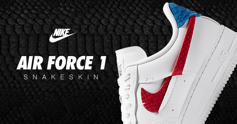 Een nieuwe &#8216;Snakeskin&#8217; colorway voor de Nike Air Force 1 LXX