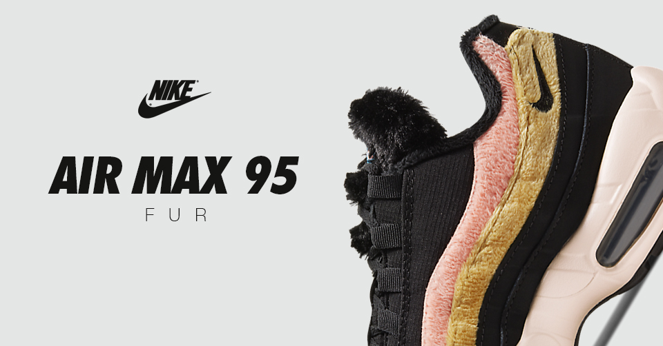De Nike Air Max 95 komt in een furry colorway