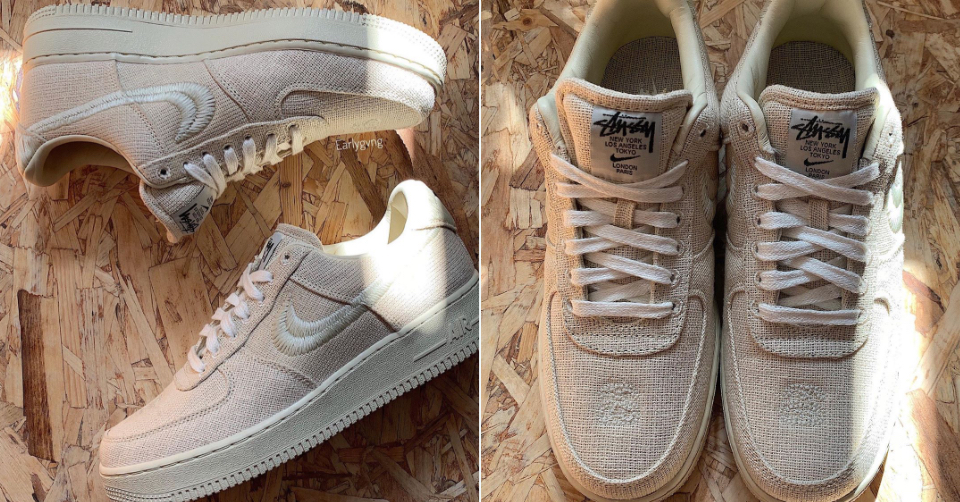 stüssy x air force 1