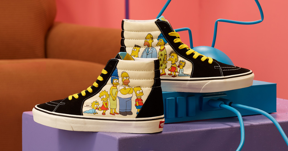 The Simpsons en Vans brengen een gehele sneaker collectie uit