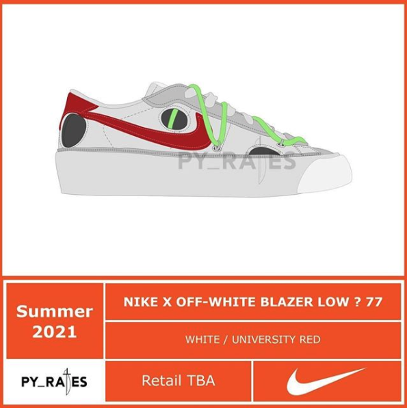 Nike Off-White Blazer Low